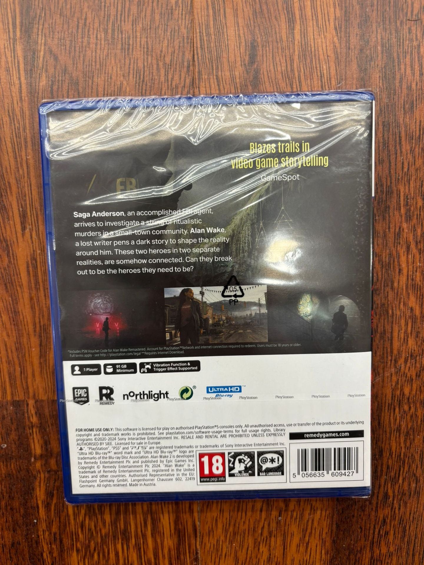 Alan Wake 2 Deluxe Edition PS5 UK Alan Wake 2 Deluxe Edition PS5 UK